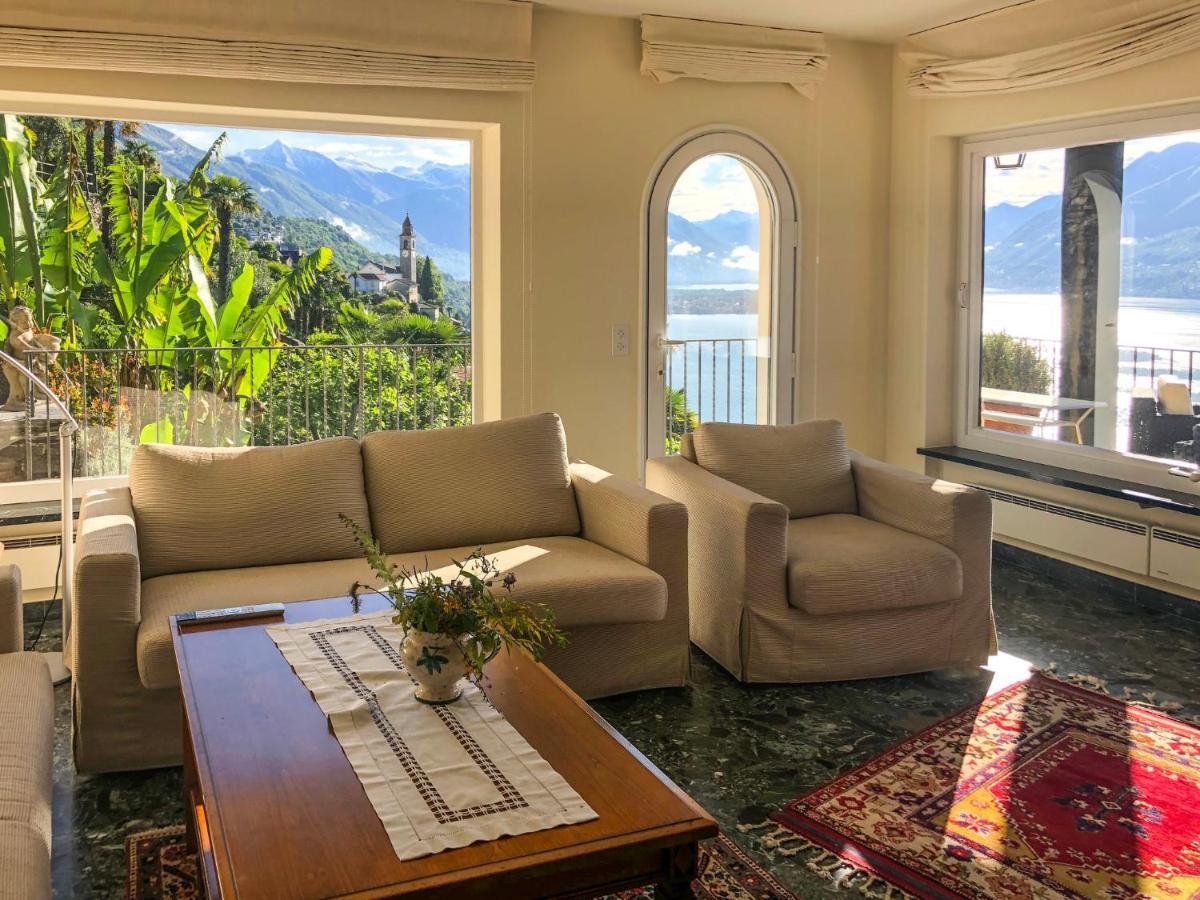 Holiday Home Villetta Irma Ronco sopra Ascona Exteriör bild