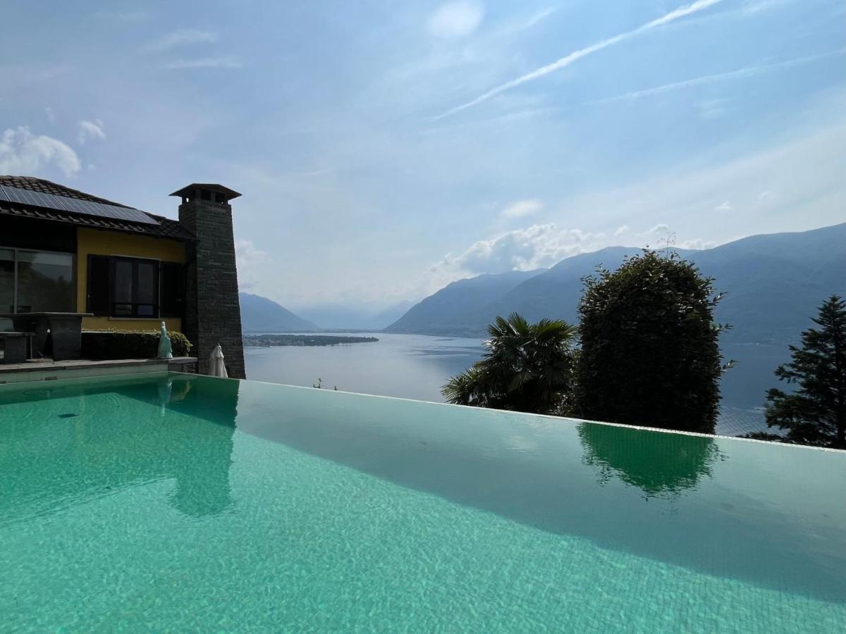 Holiday Home Villetta Irma Ronco sopra Ascona Exteriör bild